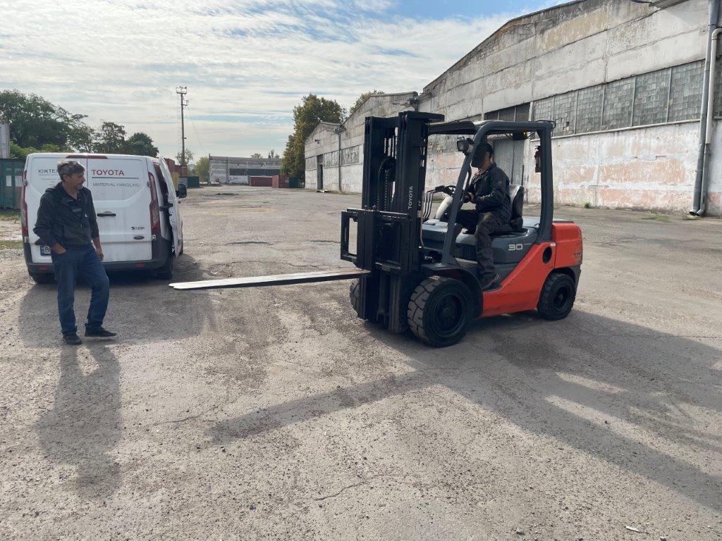 Поставка дизельних навантажувачів ТОЙОТА